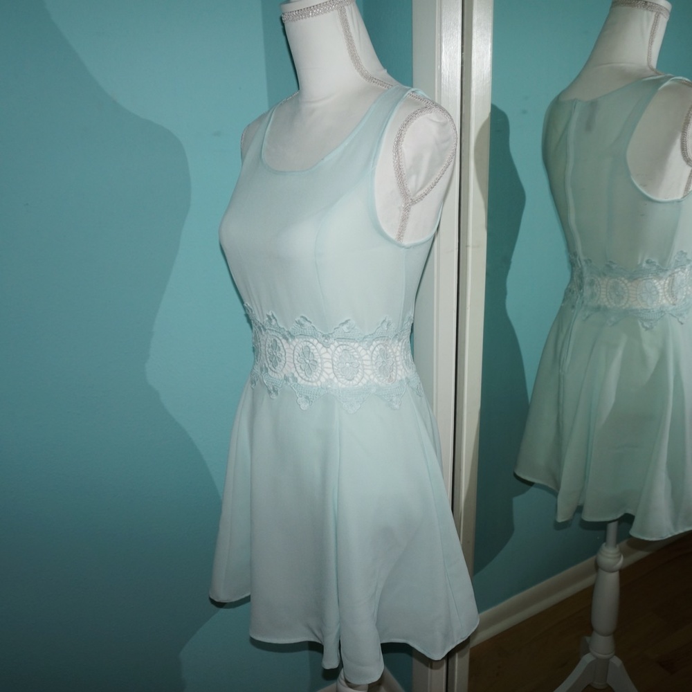 H&M Divided sz 6 Blue Dress